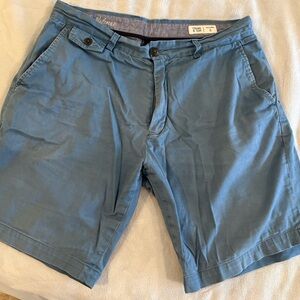 Frank and Oak Men's Blue Casual Shorts